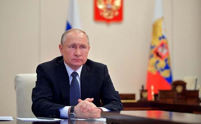 Президент России Владимир Путин выступил с обращением к гражданам страны