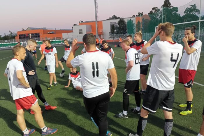 Результаты 14 тура первой лиги Чемпионата Наро-Фоминского городского округа по футболу 8*8 среди мужских команд.