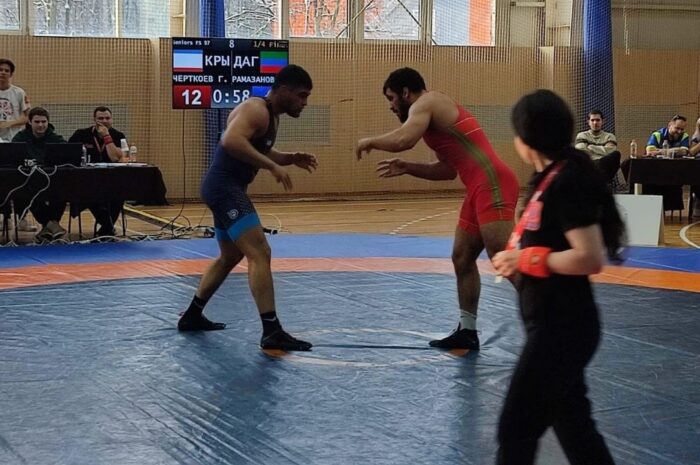 2 декабря в МАУС “КСК “Нара” состоялся чемпионат России по вольной борьбе в абсолютной весовой категории.